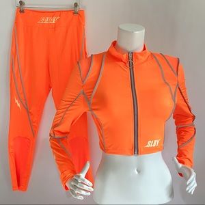 Soleboy Women's 2 pc Jacket/Leggings Sz L NWT